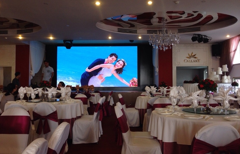 màn hình led cho đám cưới