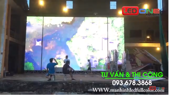 Thi công màn hình led 150m2 tại Lạng Sơn cho sở văn hóa