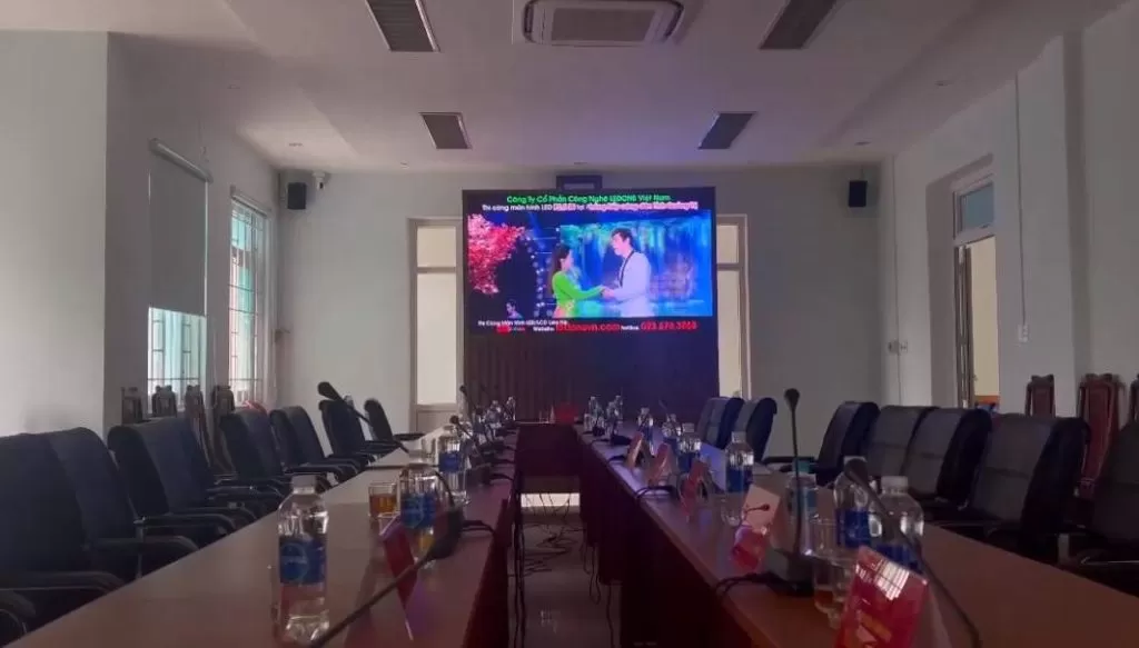 Thi công màn hình Led P2.5 tại trụ sở tiếp công dân Tỉnh Quảng Trị